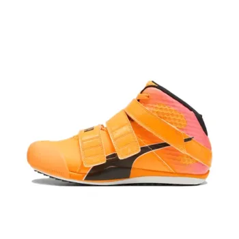 PUMA Anti Slip Wear Resistant Mid Top Training Shoes Men's Orange