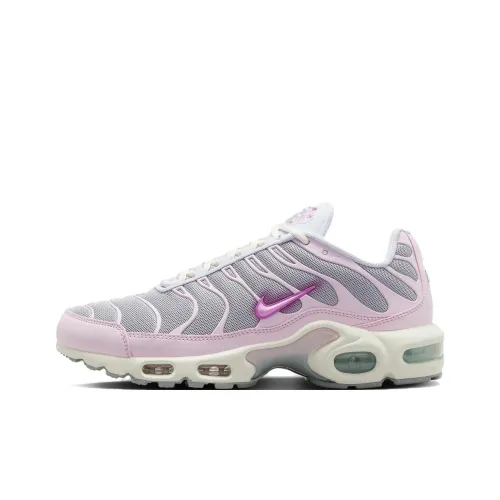 Nike Air Max Plus Running Shoes Women's Low-Top Gray/Pink