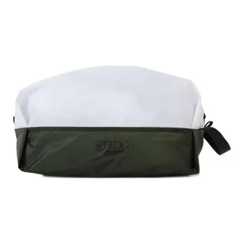 Speedo Nylon Storage Bag Men's White & Green & Blue