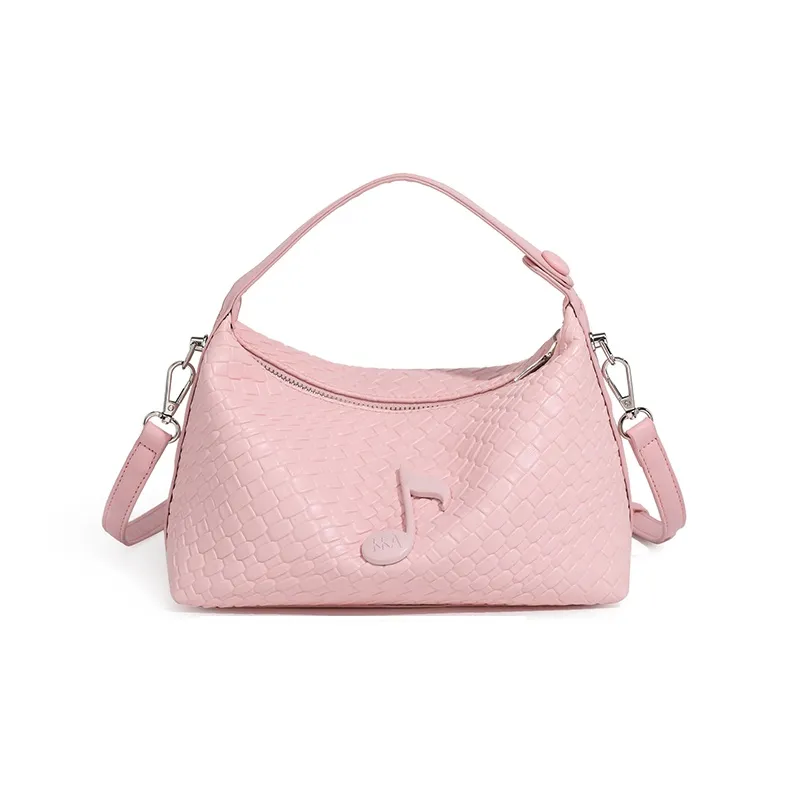 KKA PU Handbags Shoulder Bag Crossbody Bag Regular Women's White/Pink-5