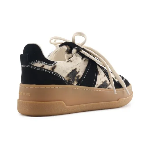 Lucia Tacci Designer Collection Casual Shoes Unisex Low Top Black-3