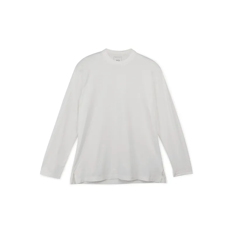 Y 3 Long Sleeved Loose Fit T Shirt-3