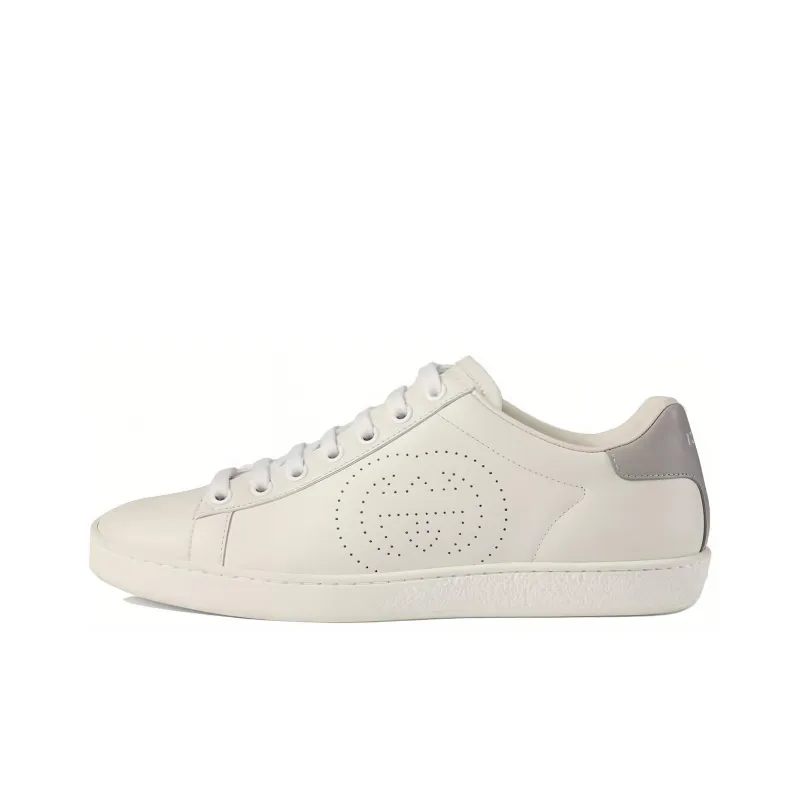 GUCCI Women's Ace 'Interlocking G White Grey' Women's-0