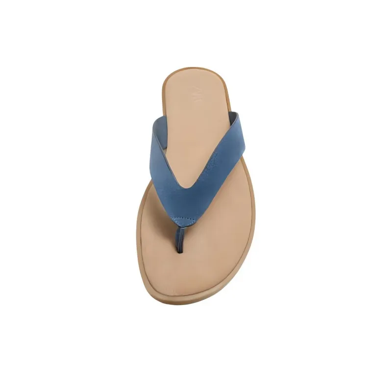 ZARA Slip-Resistant Flip Flops Men's Blue-3