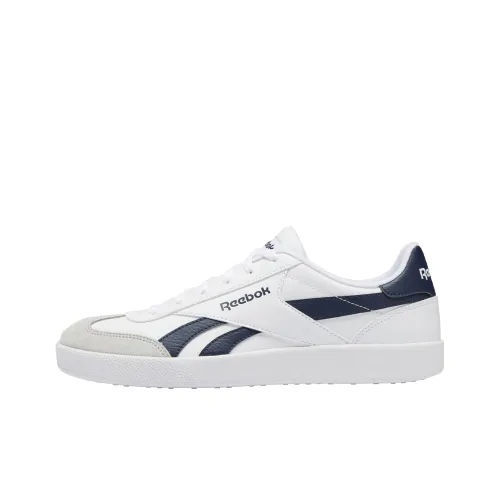 Reebok Smash Edge S Anti Slip And Wear Resistant Lightweight Low Top Skateboard Shoes Unisex White
