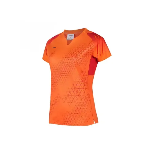 LINING T-Shirts Women's Orange