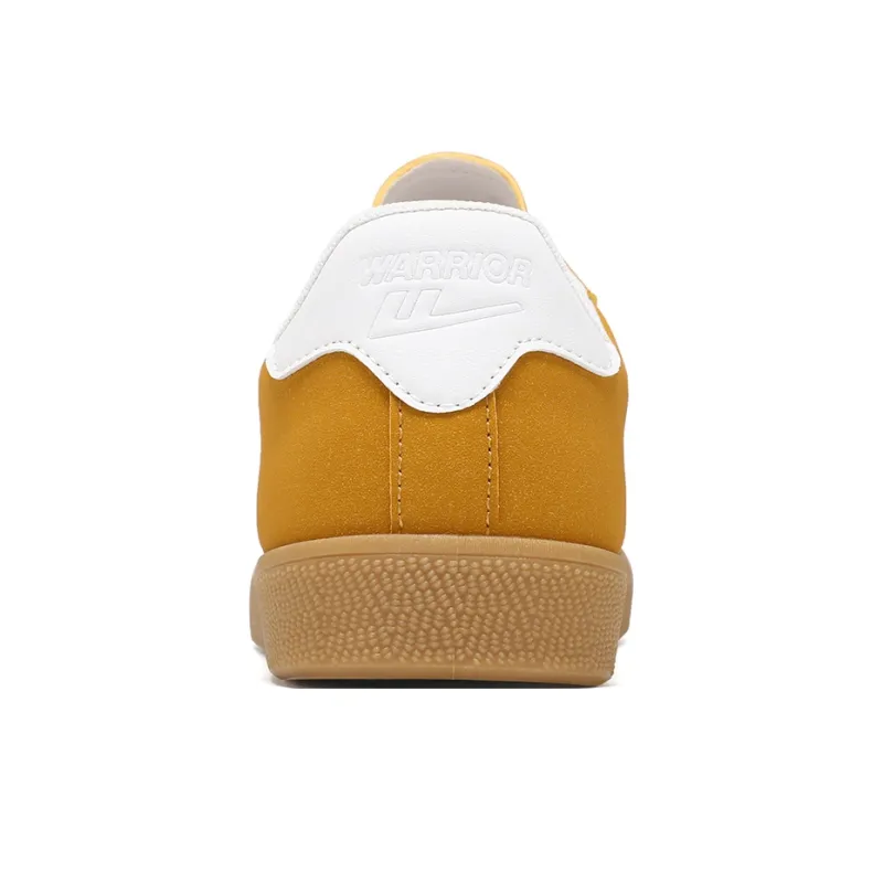 WARRIOR Skateboard Shoes Unisex Low Top Cheese Yellow-4