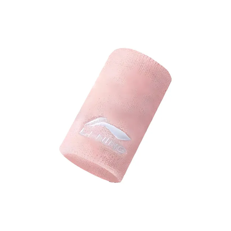 LiNing Running Badminton Basketball Wristbands Protective Cotton Polyester Elastane Blend Unisex-12