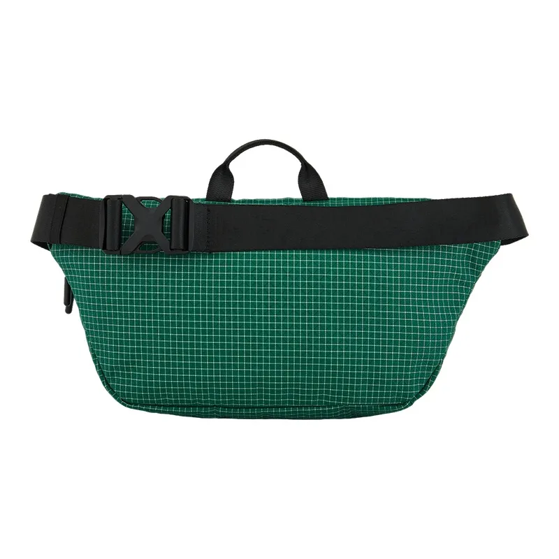 Reebok Fabric Shoulder Bag Crossbody Bag Sling Bag Fanny Pack Regular Unisex Black/Green-5