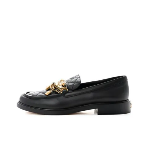 CHANEL Loafers Women's Black