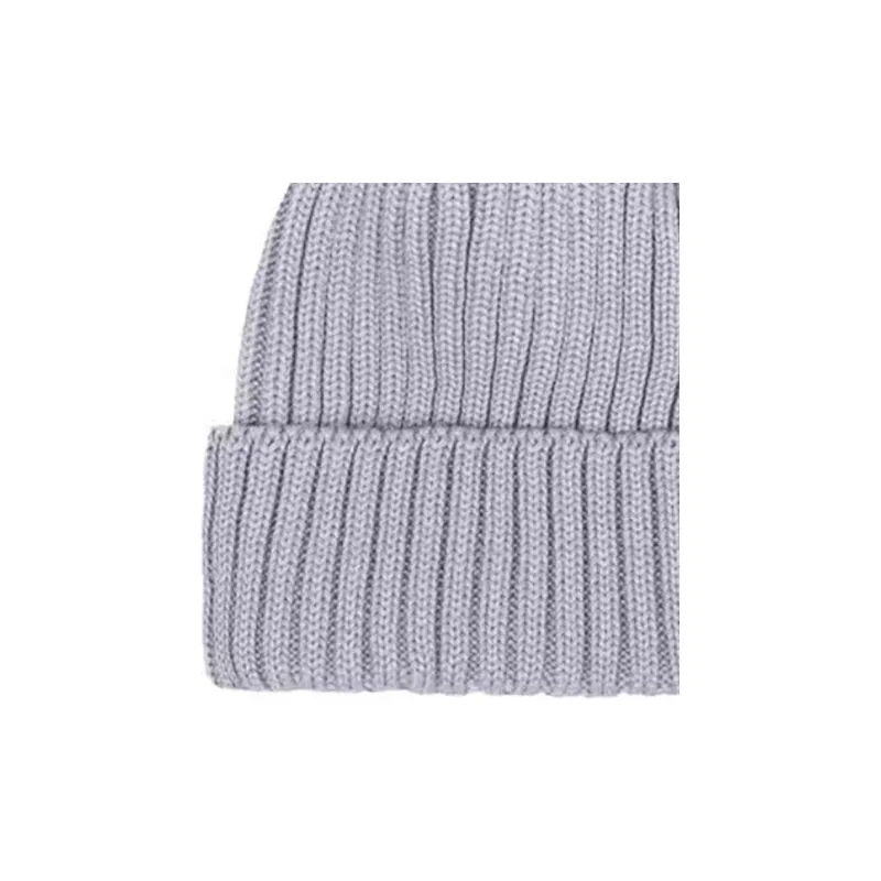 Dime MTL Milu Wool Beanies Unisex Gray-1