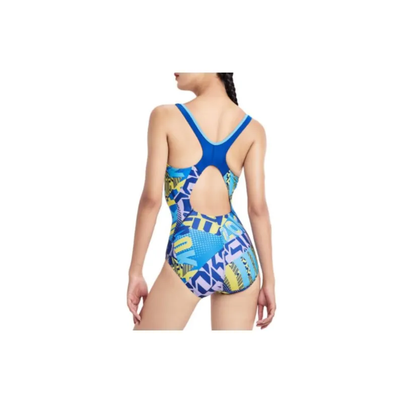 ZOKE One-piece Swimsuit Women's Orchid Yellow-1