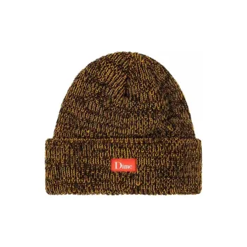 Dime MTL Acrylic Beanies Unisex Yellow