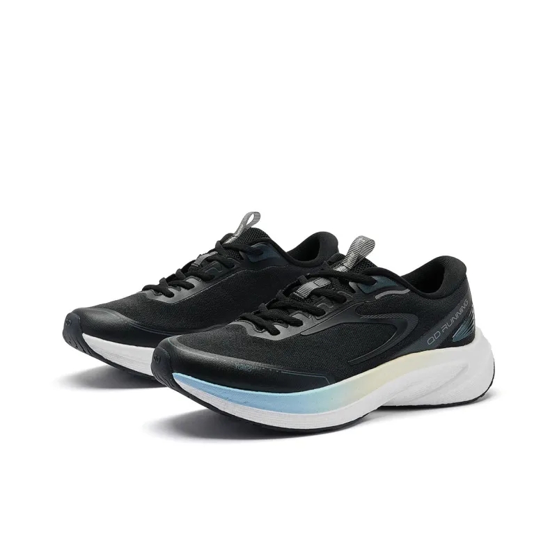 QIAODAN Flying Shadow 4 LITE Cushioning Lightweight Rebound Low-Top Casual Running Shoes Women's Black-2