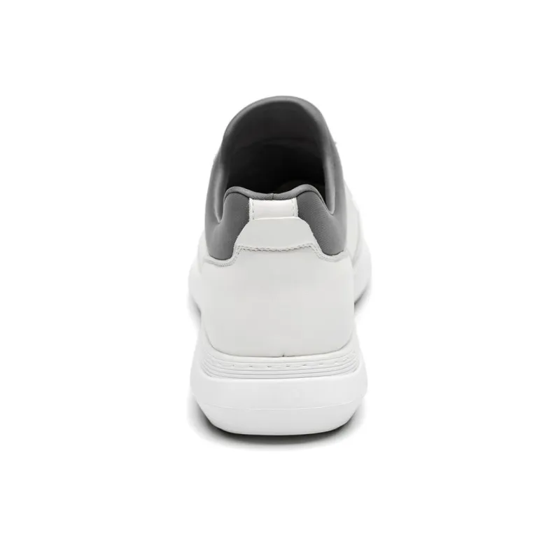 J.BENATO Low Top Casual Shoes 3.5cm Men's White-5
