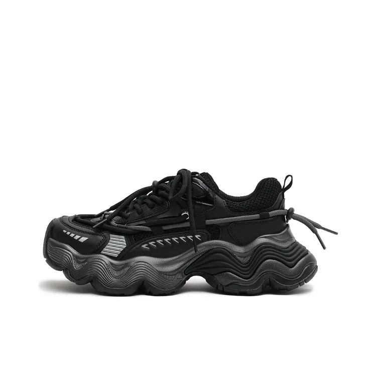 MASOOMAKE Breathable Height Increase Chunky Sneakers Women's-24