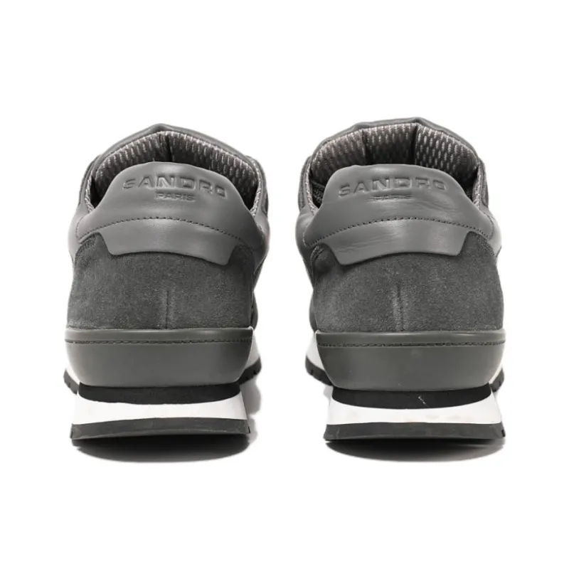 Sandro Low Top Casual Shoes Men's Gray-6