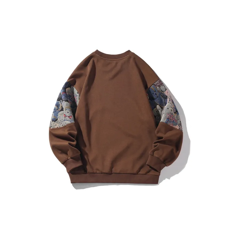 GOOSELIAR Loose Fit Crew Neck Top Sweatshirt Unisex-14