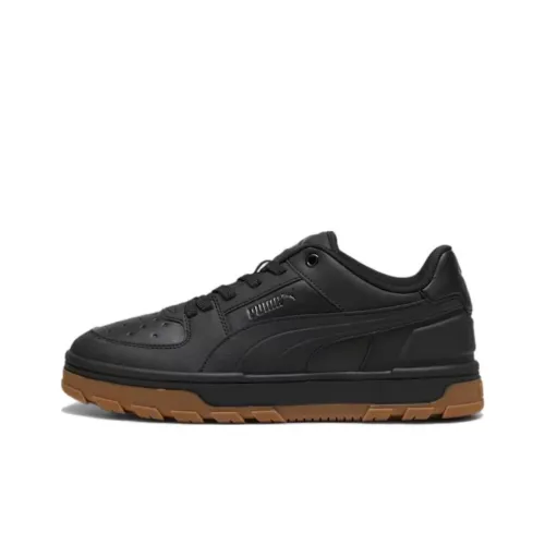PUMA Caven 2.0 Anti Slip Wear Resistant Low Top Casual Shoes Unisex Black