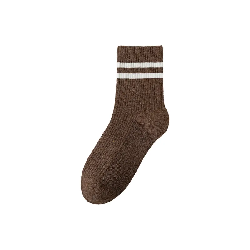 KANTANZHE Mid Calf Socks Unisex 1 Pack-4