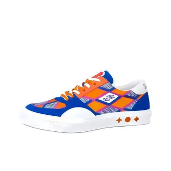 LOUIS VUITTON Lv Ollie Richelieu Sneakers 'Blue Orange'