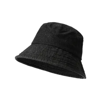 Big Head Planet Washable Denim Cotton Bucket Hats Unisex