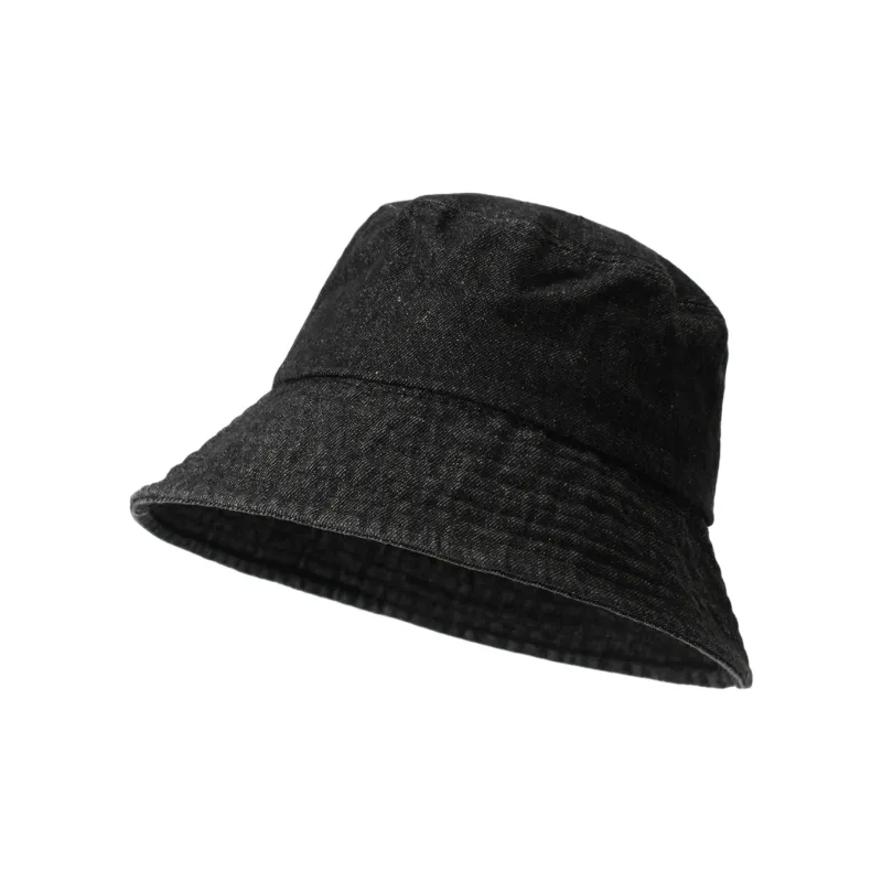 Big Head Planet Washable Denim Cotton Bucket Hats Unisex-0