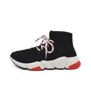 Balenciaga Speed 2.0 Sneakers 'Black White Red' Women's