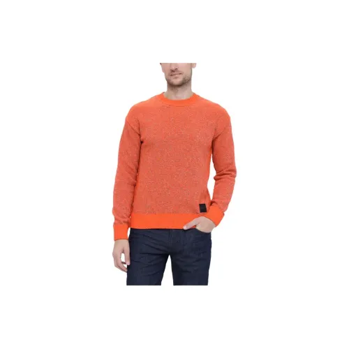 HUGO BOSS Sweaters Men Orange