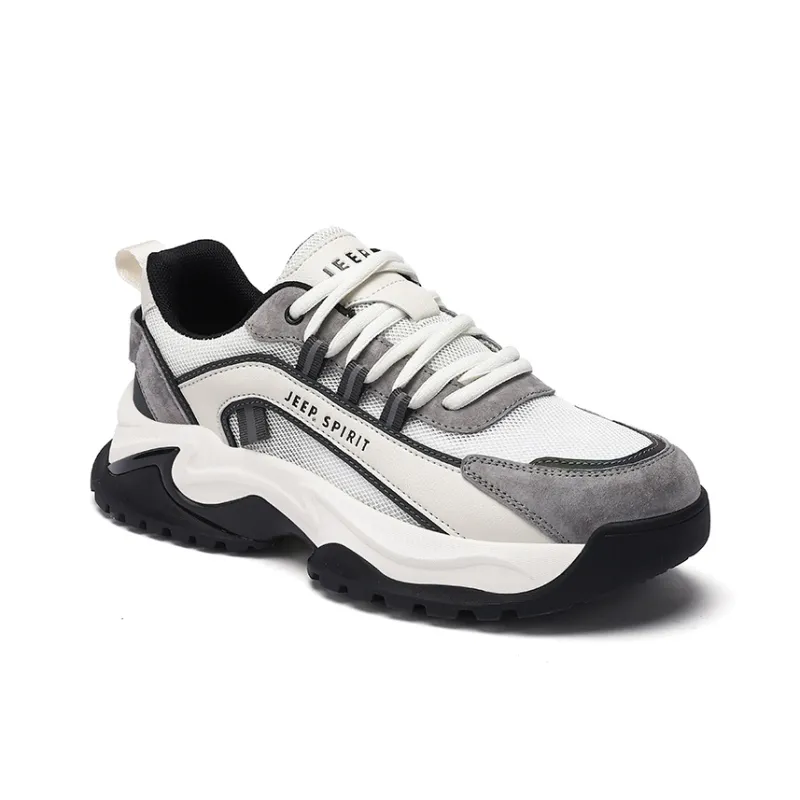 JEEP SPIRIT Anti-Slip And Wear-Resistant Breathable Low-Top Casual Shoes Men's-65