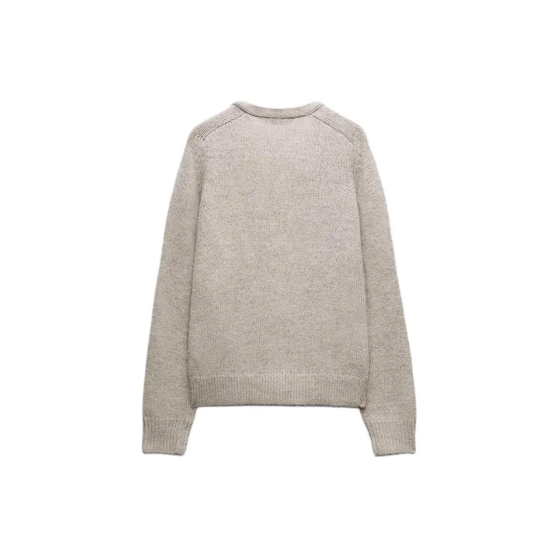 ZARA Knitwear Women's Pearl Gray-1