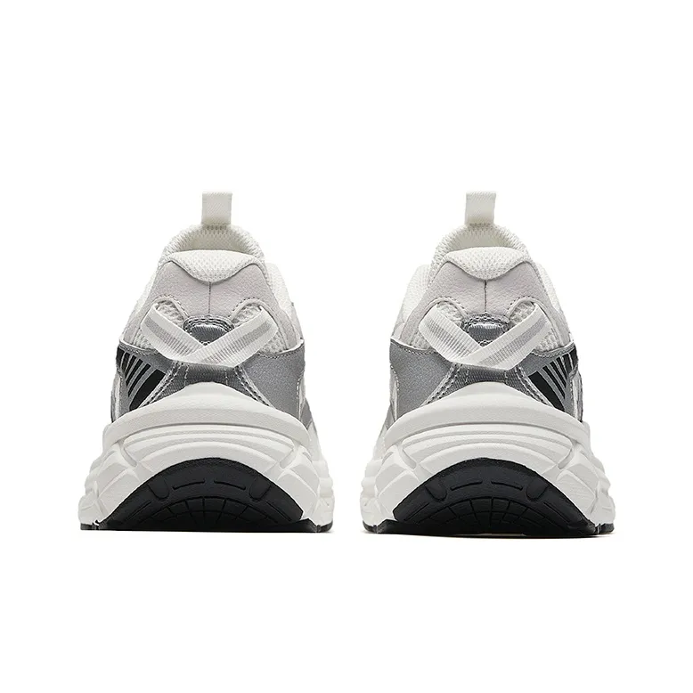 Anta Low Top Running Shoes Women's White Silver-3