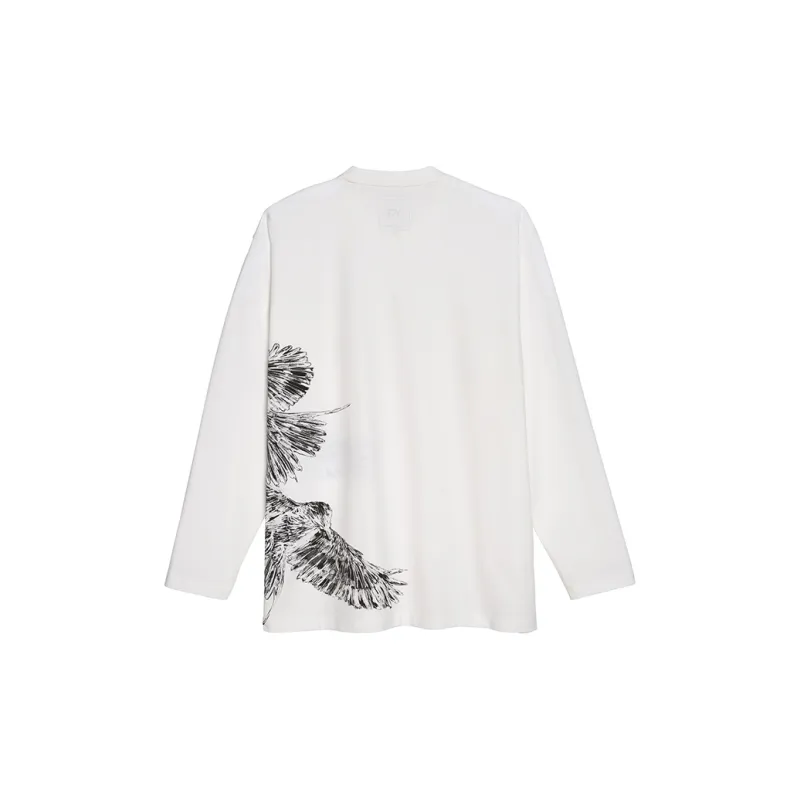 Y 3 Free Shipping With AdiClub Y 3 Graphic Long Sleeve Tee-1