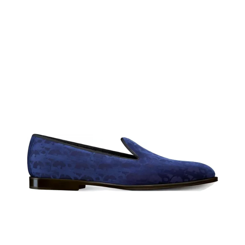 DIOR Timeless Loafer 'DIOR Oblique - Navy Blue'-1