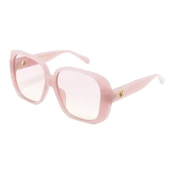 Linda Farrow Acetate Square Sunglasses Women's Pink