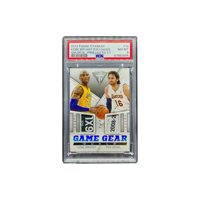 PANINI Kobe Bryant Pau Gasol 2013 14 Star Card Graded Cards 1 Pc-0
