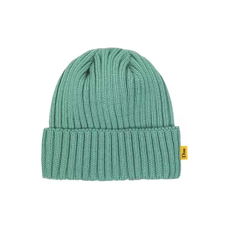 Dime MTL Merino Wool Acrylic Beanies Unisex Peacock Green-0