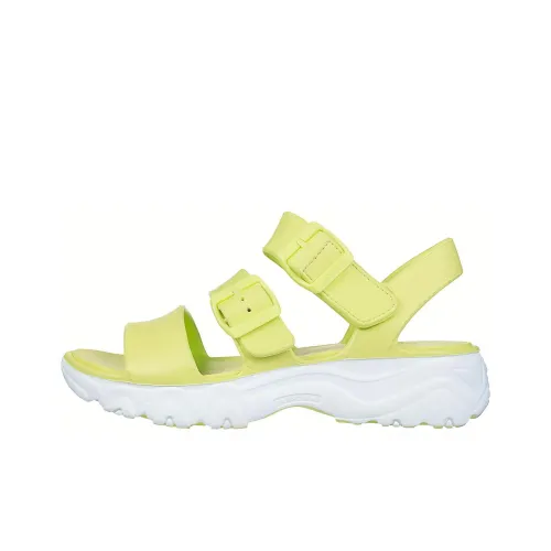 Skechers D'LITES 2.0 Beach Sandals Women's Lemon