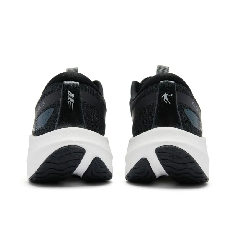 QIAODAN Flying Shadow 4 LITE Cushioning Lightweight Rebound Low-Top Casual Running Shoes Women's Black-4
