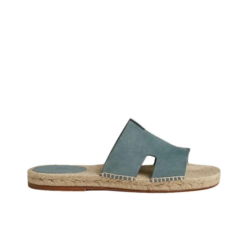 HERMES Antigua Slide Slippers Women's Antarctic Gray-1