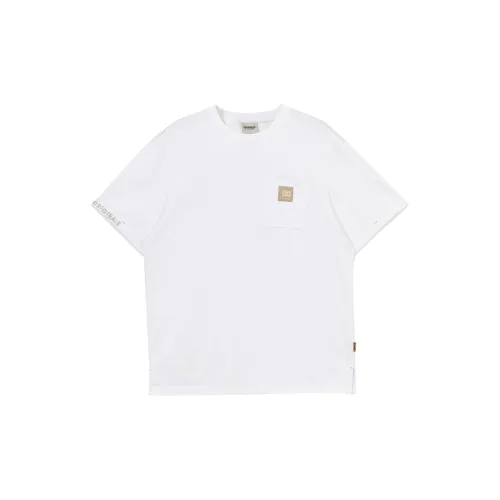 JACK&JONES T-Shirts Unisex A06 Raw White