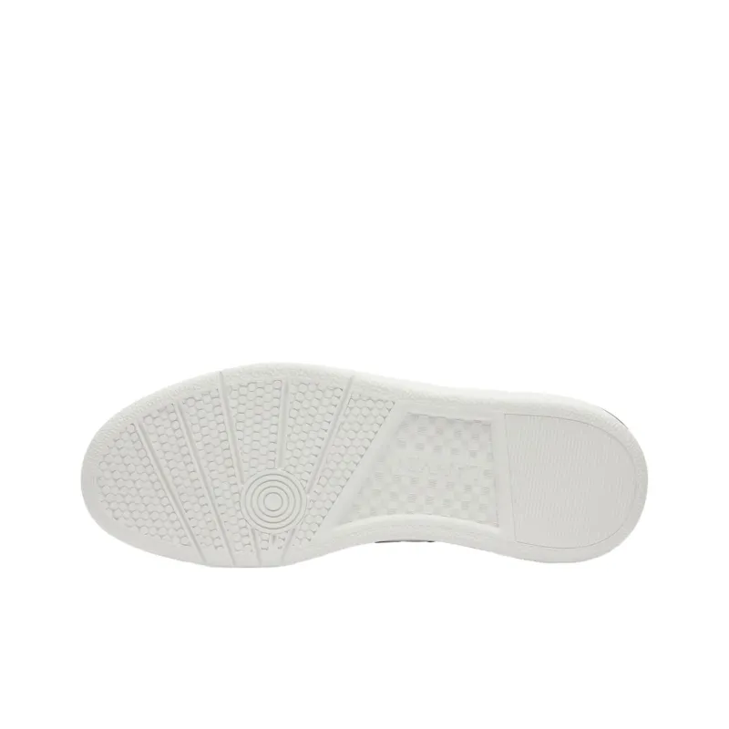 Lanvin Clay Low Top Skateboard Shoes Men's Black White-3
