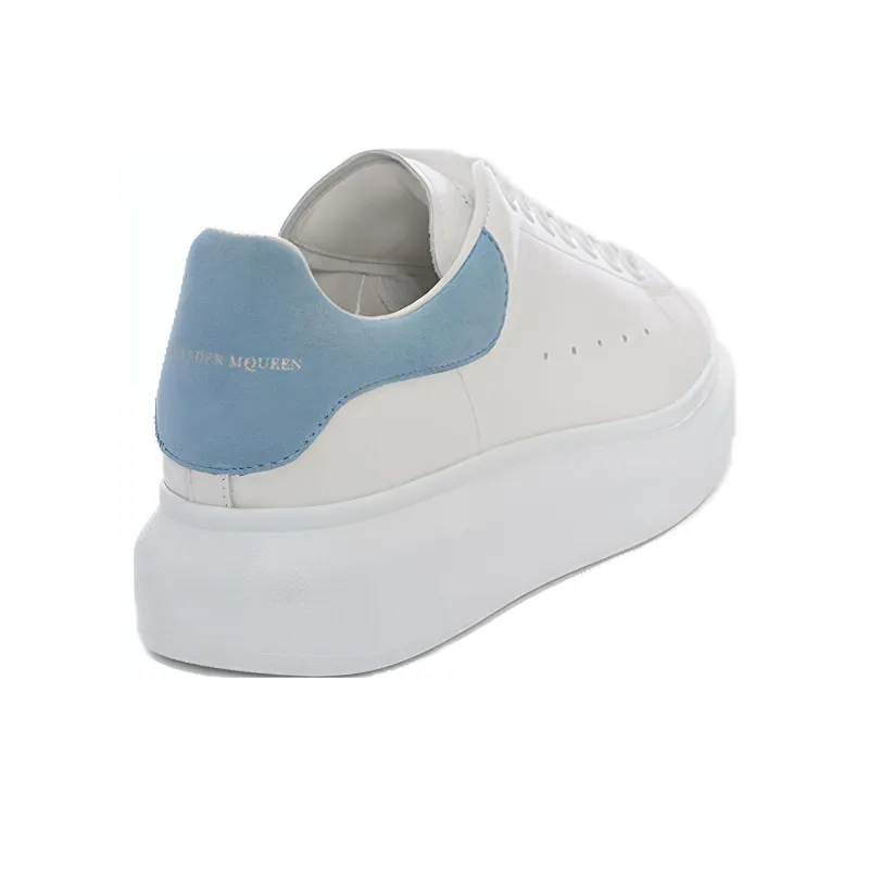 Alexander McQueen Oversized Sneaker 'White Dream Blue Suede' Women's-3