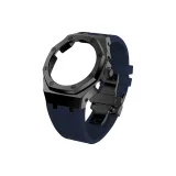 Black Case Black Bezel Blue Strap