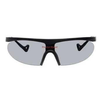 District Vision Irregular Shape Sunglasses Unisex Black