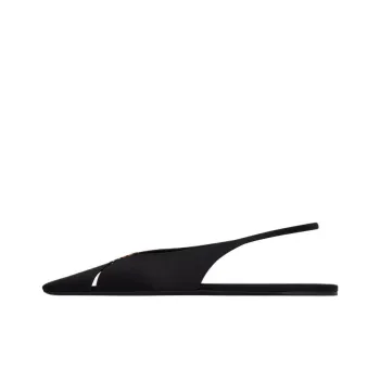 SAINT LAURENT Babylone Slingback Flats Women's