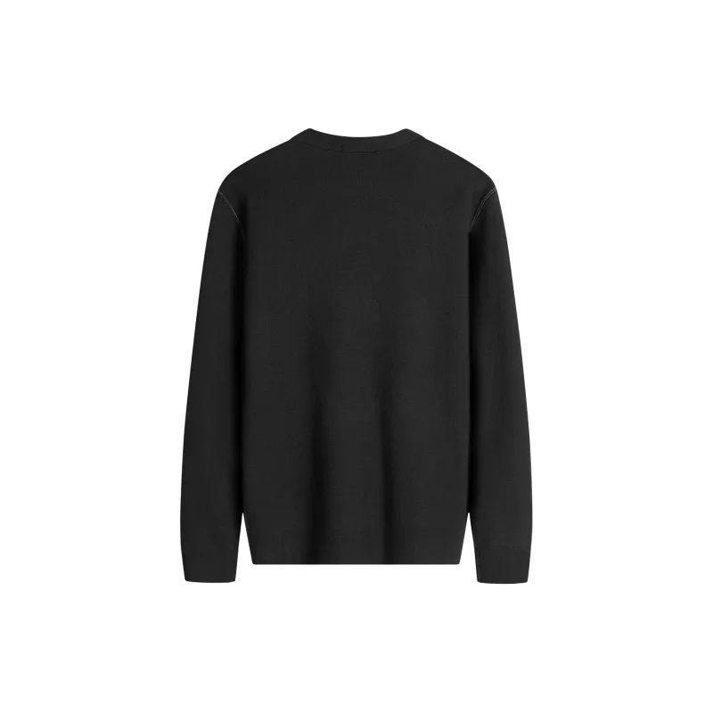 Dance With Wolves DANCING WOLVES Sweater Men's Black-1