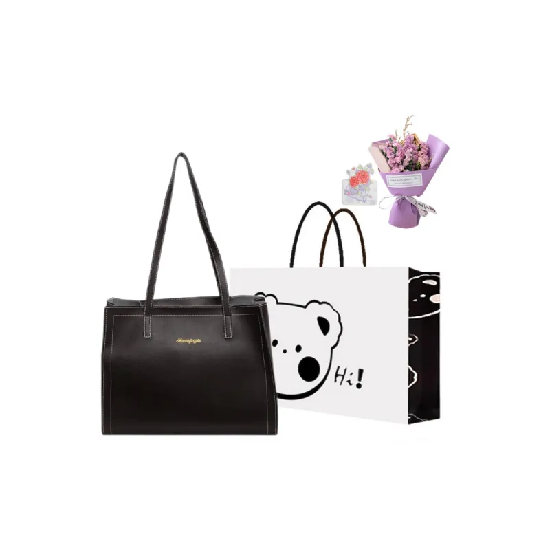 NX DOUGHNUT PU Shoulder Bag Regular Women's Black/White/Coffee/Pink/Blue-33