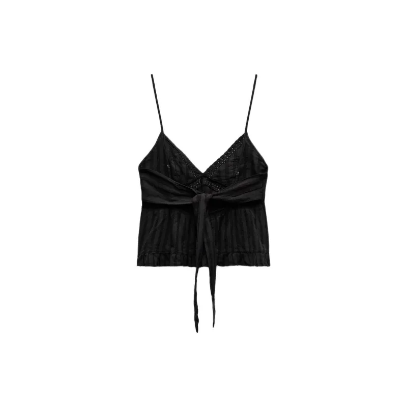ZARA Trf Camisole Women's Black-1