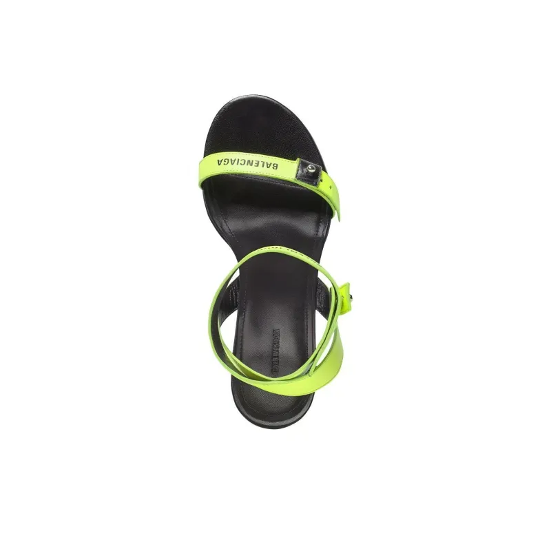 Balenciaga Afterhour Strap Sandals Women's Green-2